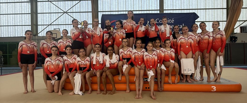 Département GAF Féderal A et B par équipes à St-Symphorien les 21 et 22 mars&nbsp;2026